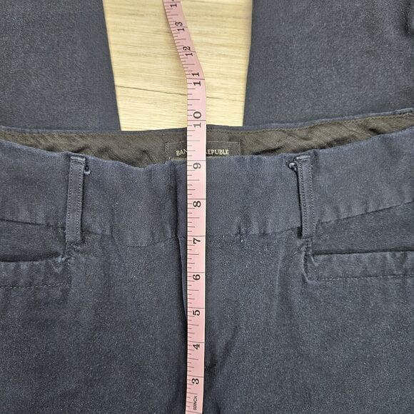 BANANA REPUBLIC Womens Navy Blue Jackson Fit Tapered Leg Chino Pants Size 10 - Picture 6 of 9